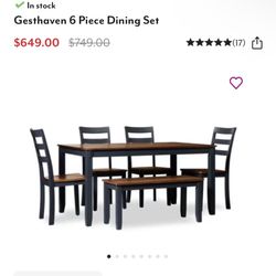 Kitchen Table Set