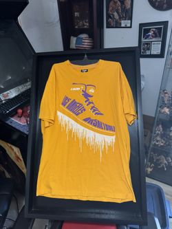 Lakers Shirt XL Sneaker Design RARE Los Angeles Basketball by UNK NBA