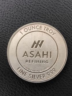 Silver 2024 Asahi Lunar Year of the Dragon 1 oz