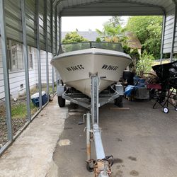 16 Foot Boat and Trailer