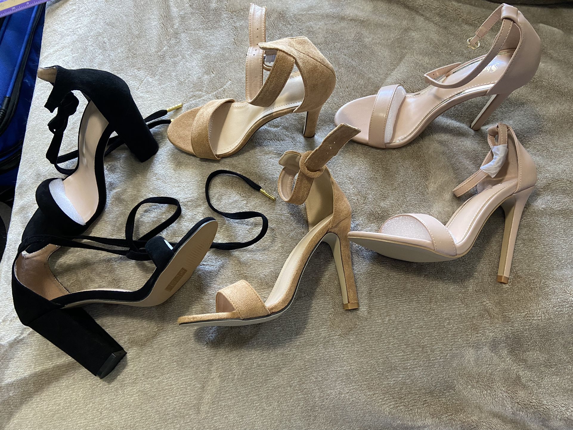 4 Pairs Of Brand New Heels  (size 6)