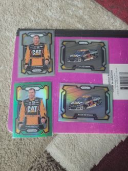 Nascar Ryan Newman Panini Prizm Cards