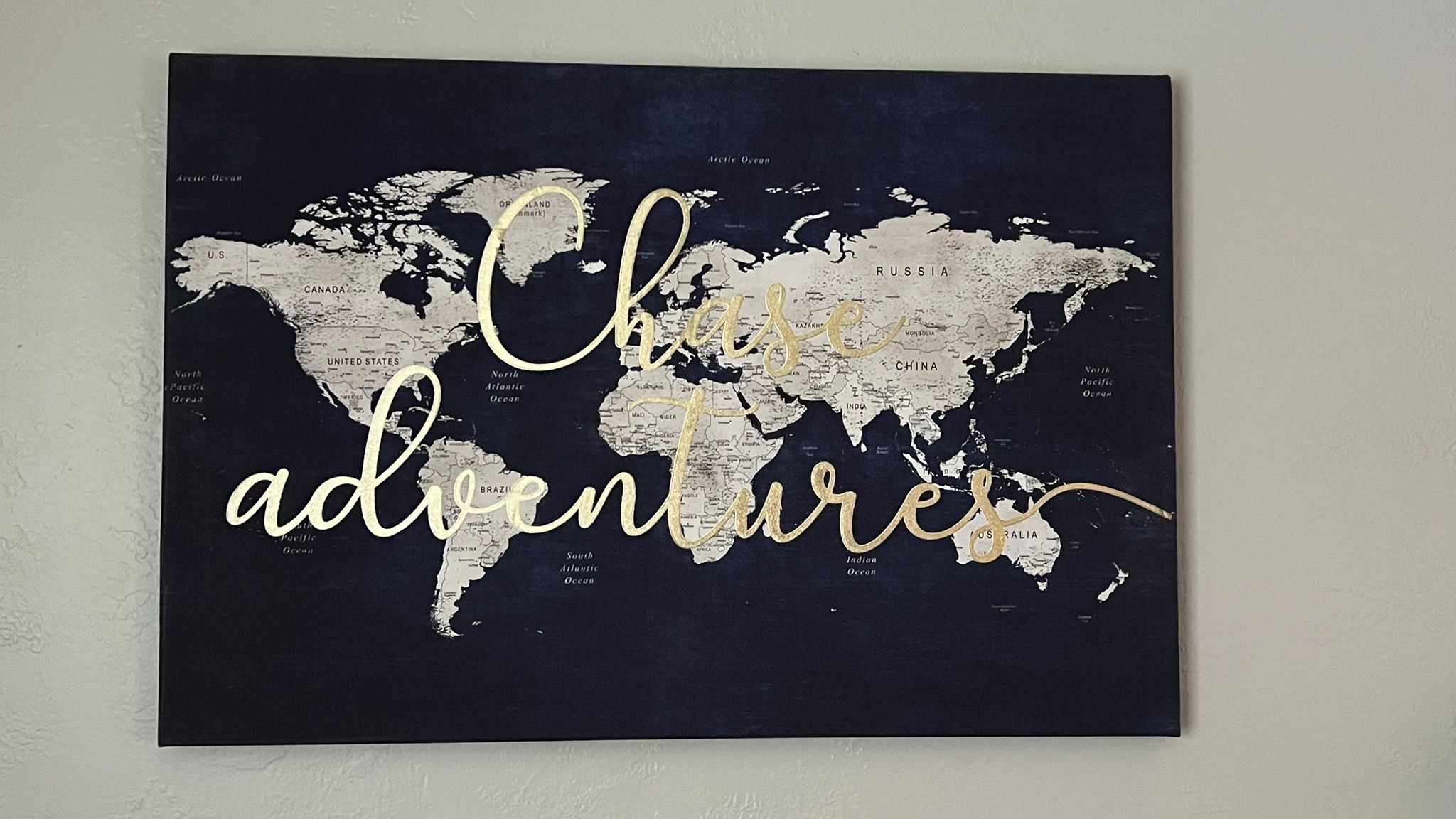 Chase Adventures Map Canvas Wall Decor