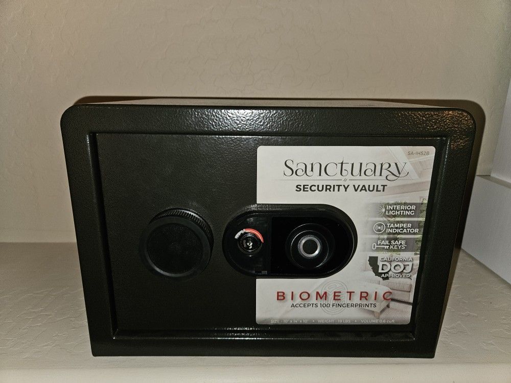 Fingerprint Safe , New 