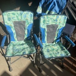 Kids Folding Chairs $15 Or $10 Each 