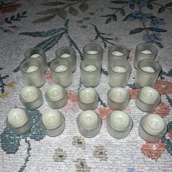 Wedding Tea Light Candle Holders and Electric Candle
