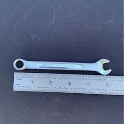 Vintage NOS Craftsman E-44693, 3/8” Combination Wrench 