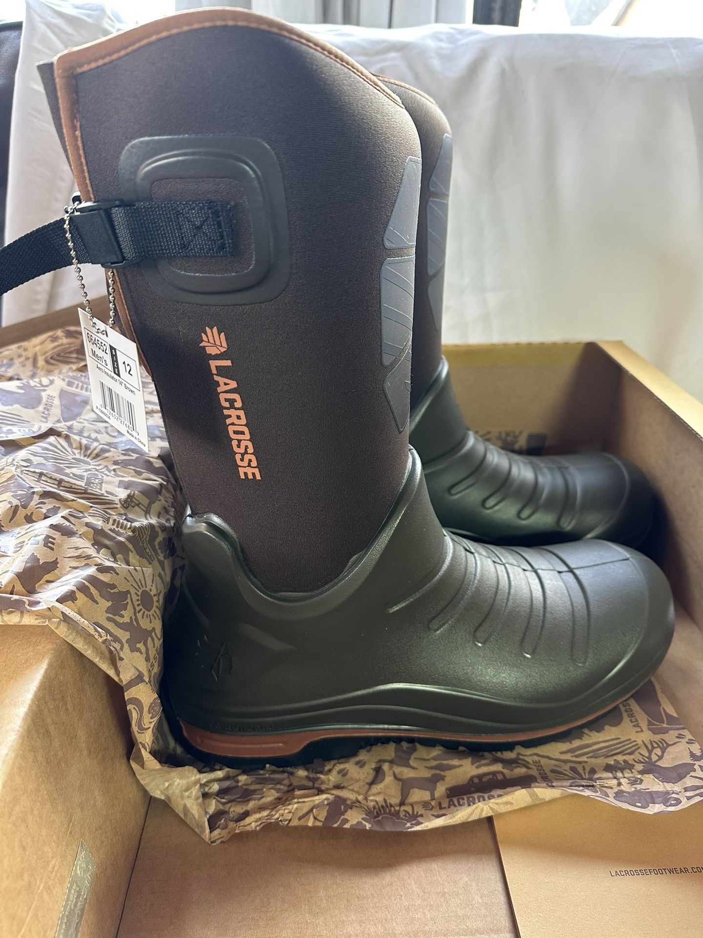 Mens Lacrosse Aero Insulator Boot Size 12