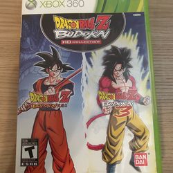 Dragon Ball Z Budokai HD collection Xbox 360