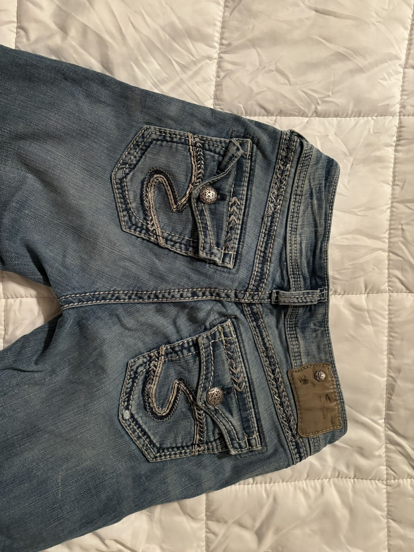 Silver Jeans Side 27 30