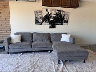 Living spaces sectional sofa couch sala