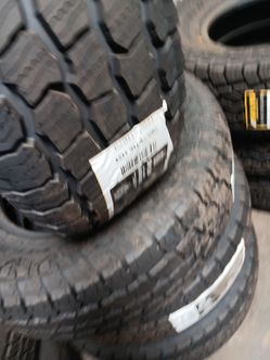 New set of tires 265 70 16 all terrain