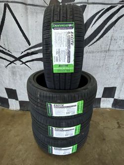 225/40r19 "Brand New" Lanvigator Excite All Season Tires (45,000 mile warranty)