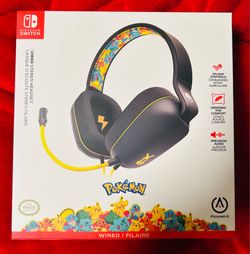 Pokémon nintendo head phones (new)