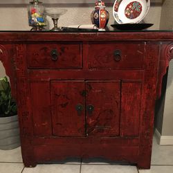 Antique  Chinese Alter Cabinet