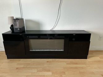 70 inch fireplace tv stand