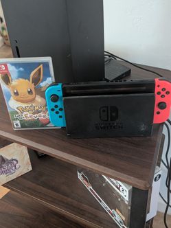 Nintendo Wii with pokemon Eevee edition