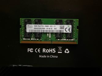 16GB DDR4 Laptop Memory ( SK Hynix ) 2666mhz