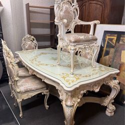 Gently used Silik 7-piece dining set