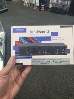 Arturia MiniFuse2 Compact USB Audio Interface. ASK FOR RYAN.