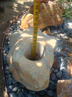 Rock planters