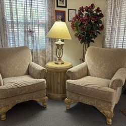 Chairs And End Table