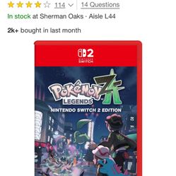Pokémon Legends: Z-A - Nintendo Switch 2 Edition