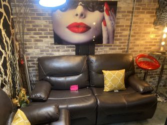 Brown Electric Recliners with USB charging ports - Available now!