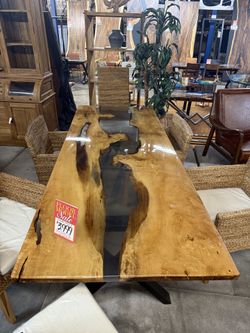 MEGA SALE! American Maple Tree Dining Table - Maple River (Save $1999)