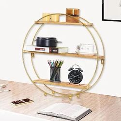 3 Tier metal Accent Shelf New 