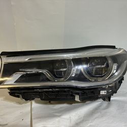 BMW 7 Series Rh Passenger Right Headlight Led 2017 2018 2019 2020