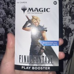 FINAL FABTASY x MAGIC BOOSTER SLEEVE 