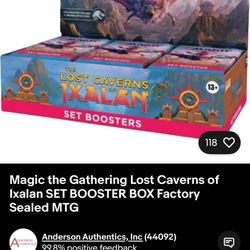 Magic the Gathering Lost Caverns of Ixalan SET BOOSTER BOX
