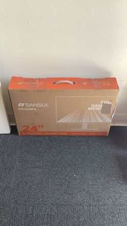 SANSUI 24 Inch Gaming Monitor 180Hz DP 1.4 & HDMI 2.0 Ports High Refresh Rate