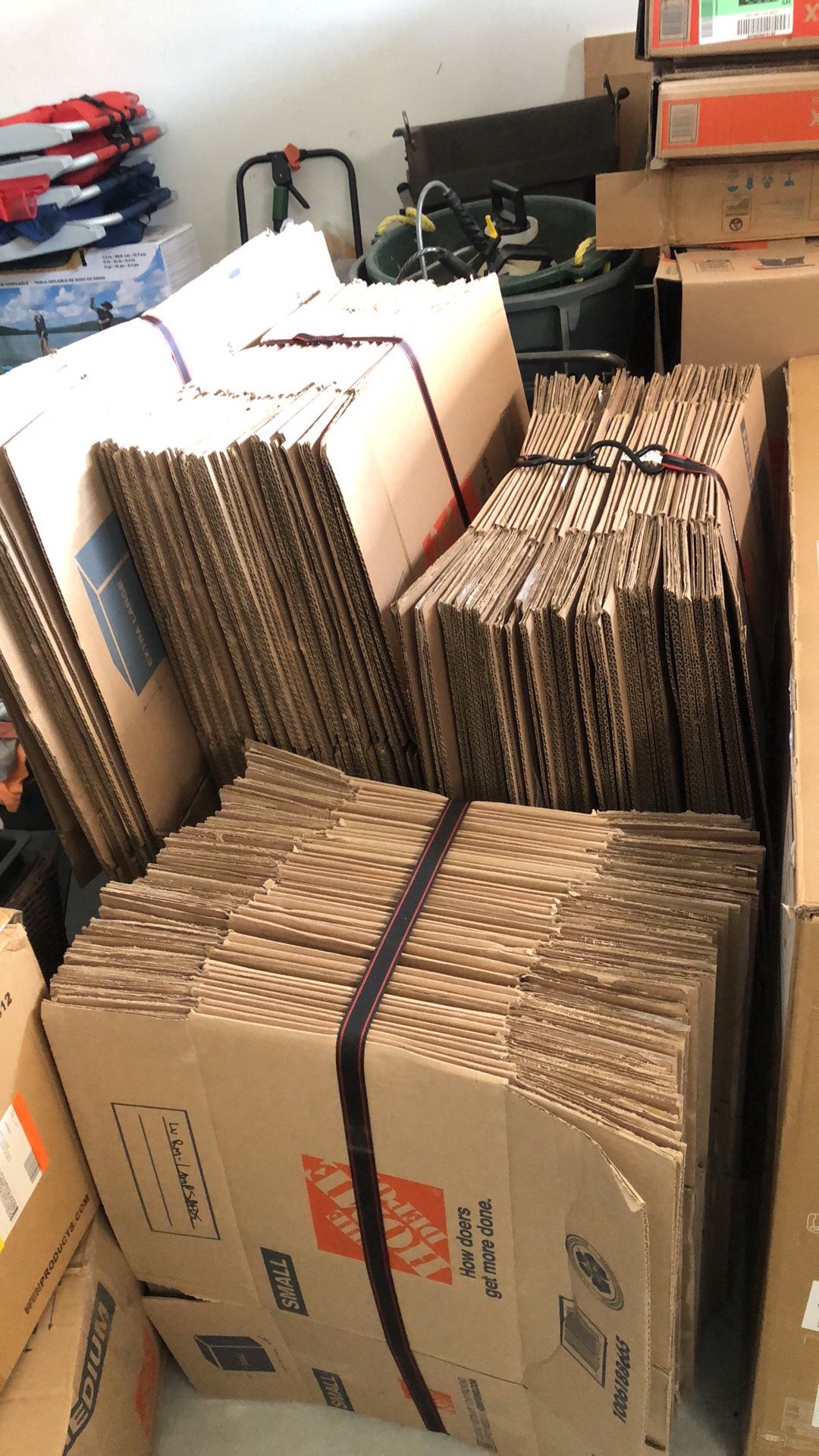 Moving Blankets and Moving Boxes