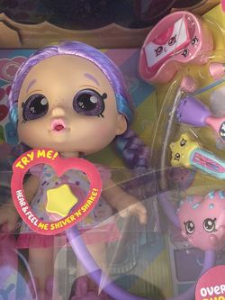 Brand NEW!!! Kindi Kids Shiver Shake Rainbow Doll