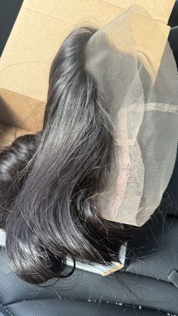 30” full lace human wig