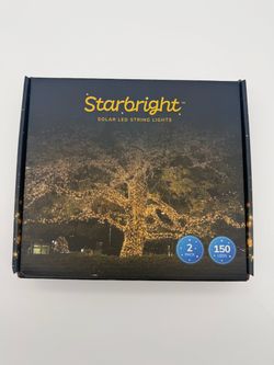 Starbright Solar LED String Lights 2-Pack