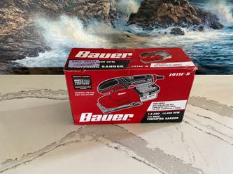 BAVER 1.8 amp 12,0001/3 sheet finishing sander anti vibration control 120 grit sandpaper