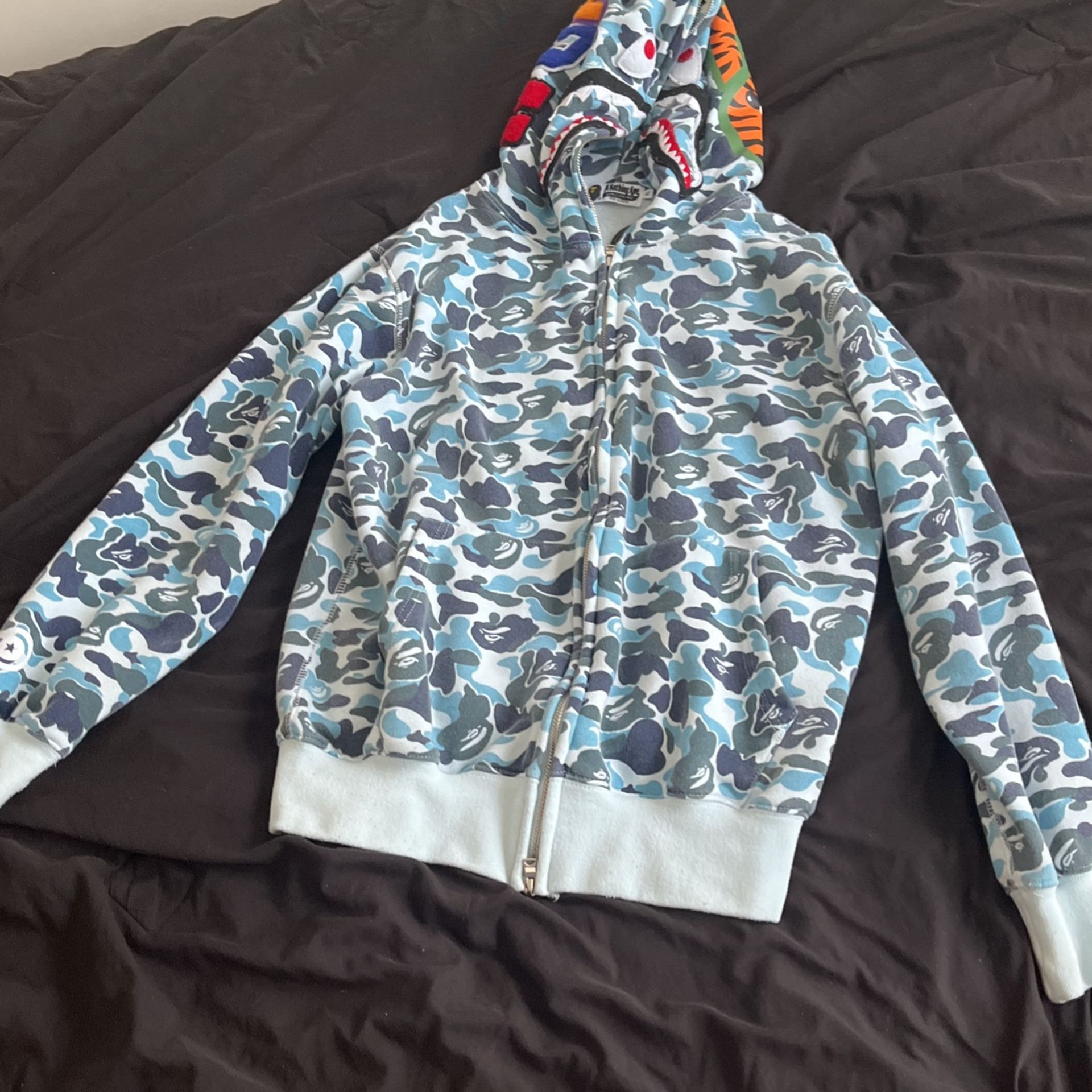 Blue Bape Jacket 