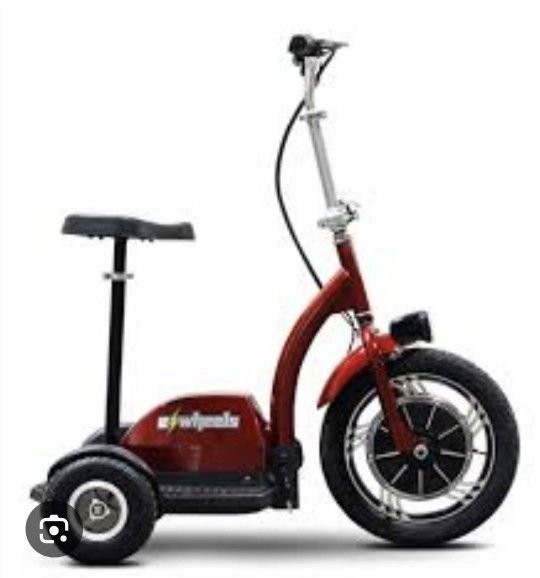 3-Wheel Electric Folding Scooter New Batteries