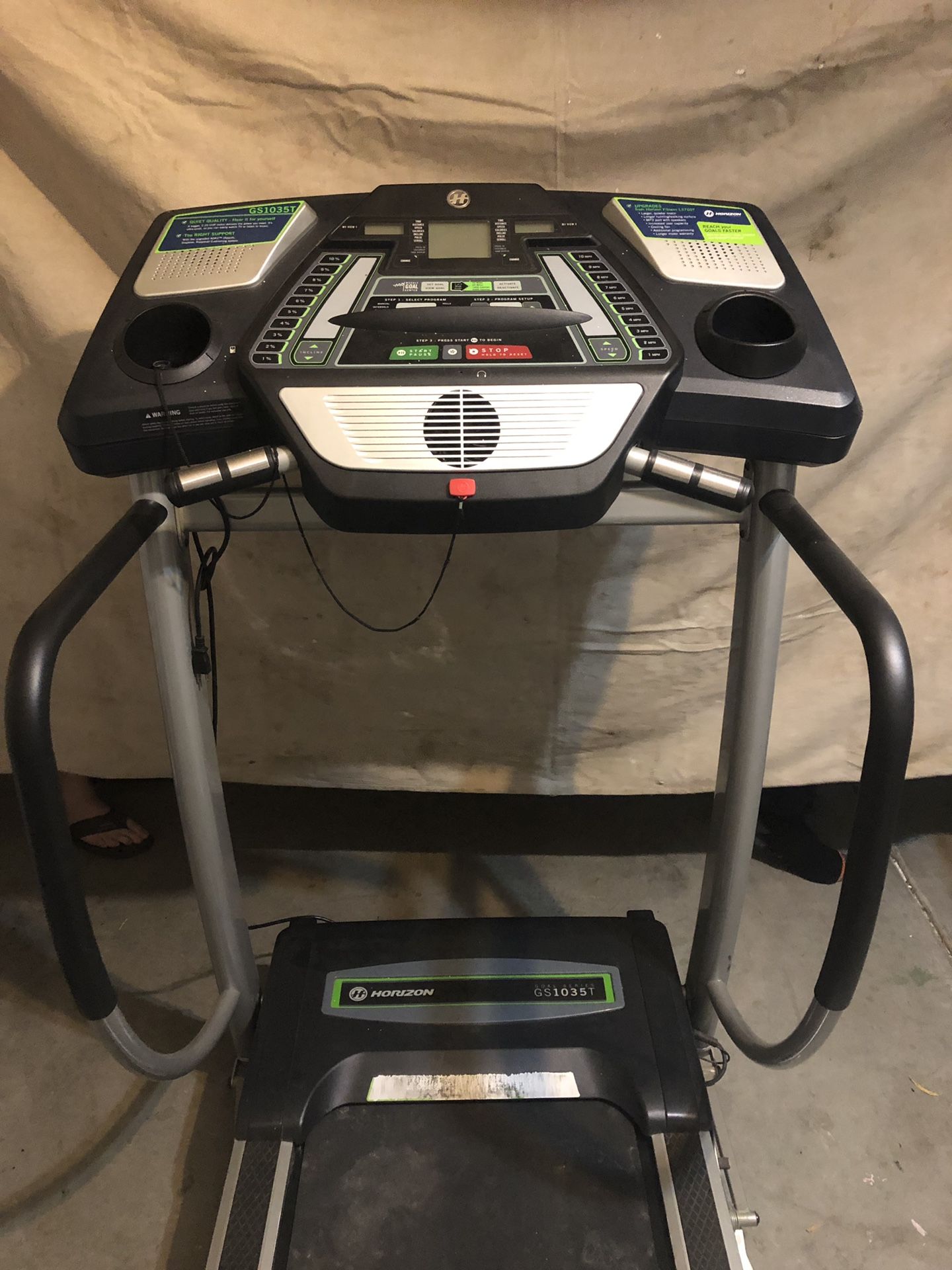 Horizon gs1035t treadmill new arrivals