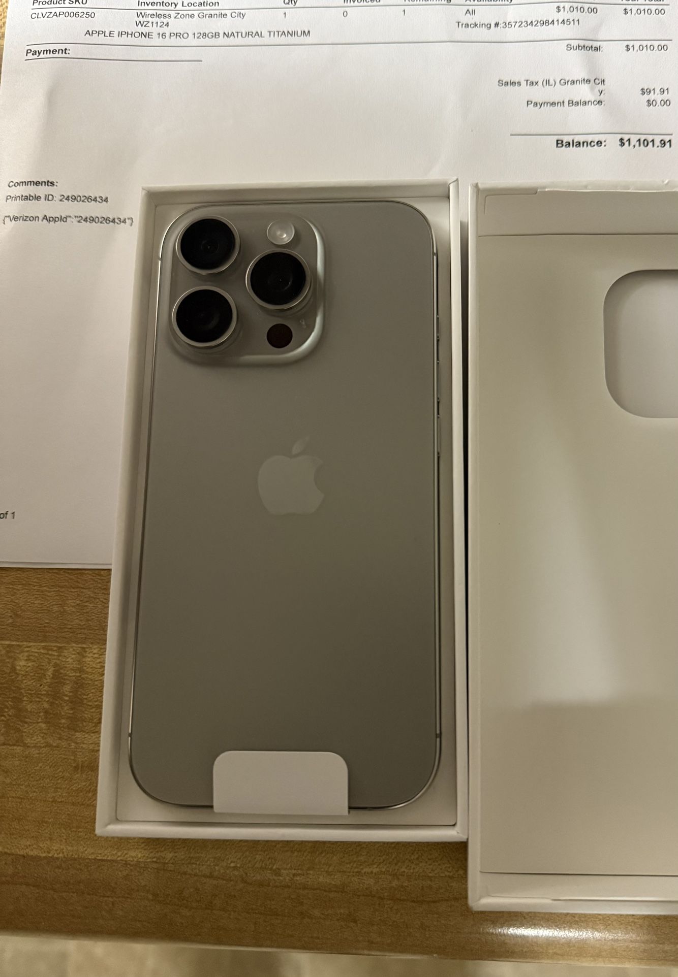 iPhone 16 Pro
