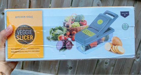 14 pcs veggie slicer