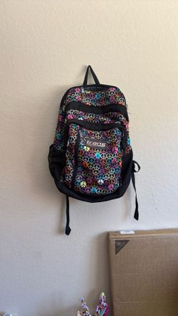 Peace Sign Print Back Pack