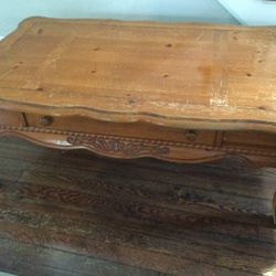 Solid Wood Coffee Table, 
