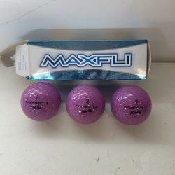 Maxfli Noodle Ice Golf Balls 3-pack
