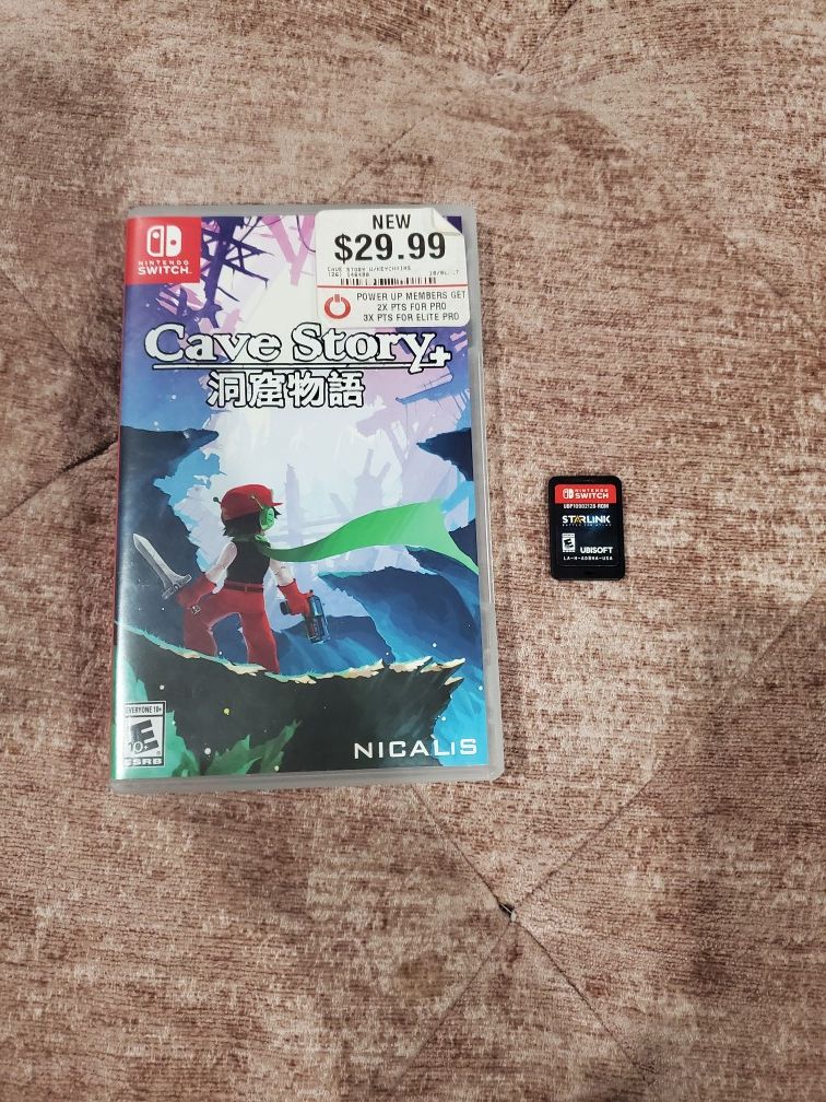 Cave Story+ and StarLink Battle ForAtlas (Nintendo switch)