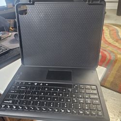 This is an Inateck keyboard case designed for the iPad Pro 12.9 inch (3rd and 4th generation models