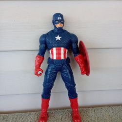 Marvel CAPTAIN AMERICA 9.5" Action Figure 2019